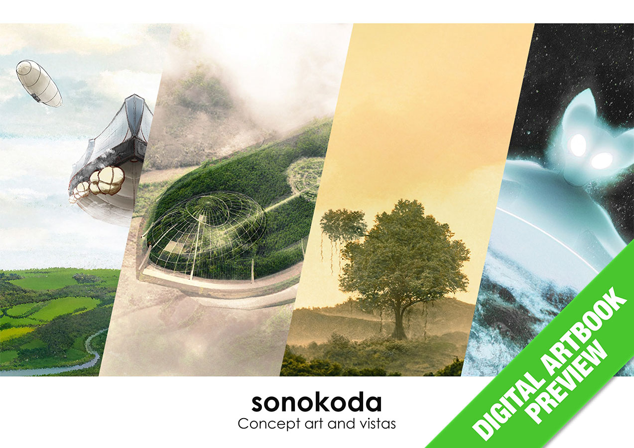 Sonokoda - Concept art and vistas preview page 1